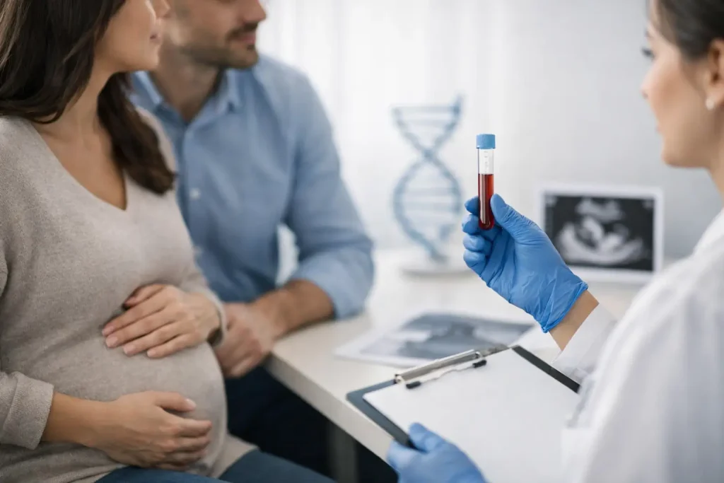 Prueba de paternidad prenatal sin riesgo