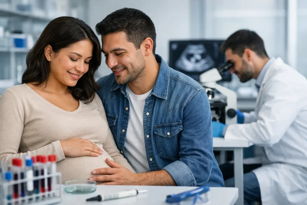 Laboratorio paternidad prenatal Chile