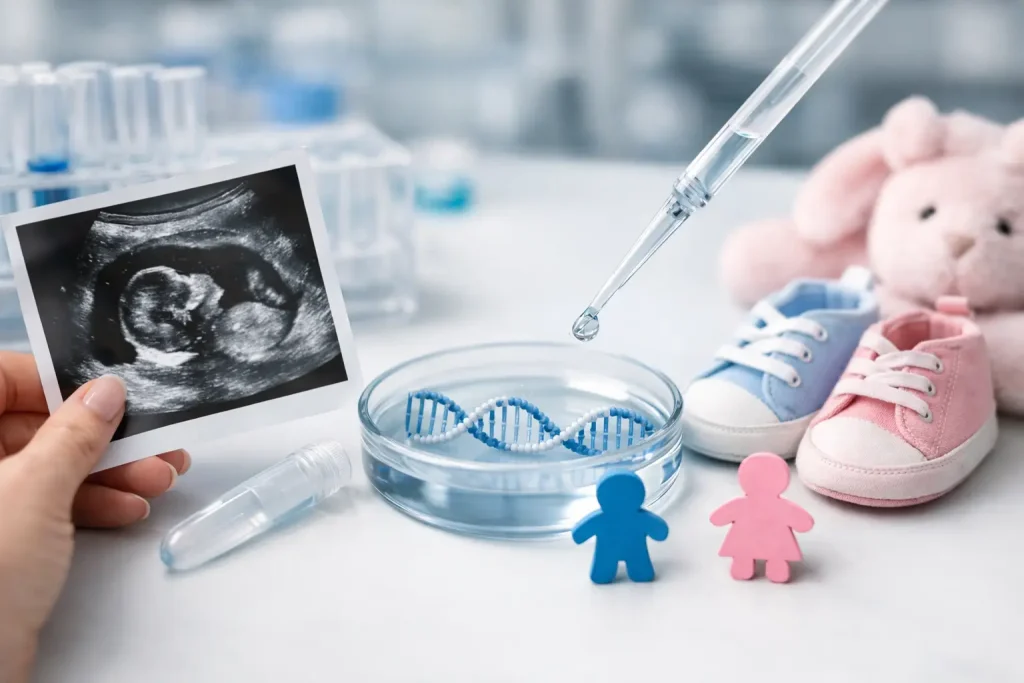 ¿Se puede saber sexo fetal con ADN?