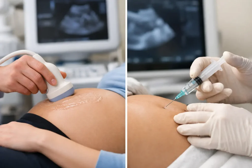 Cribado prenatal versus diagnóstico invasivo